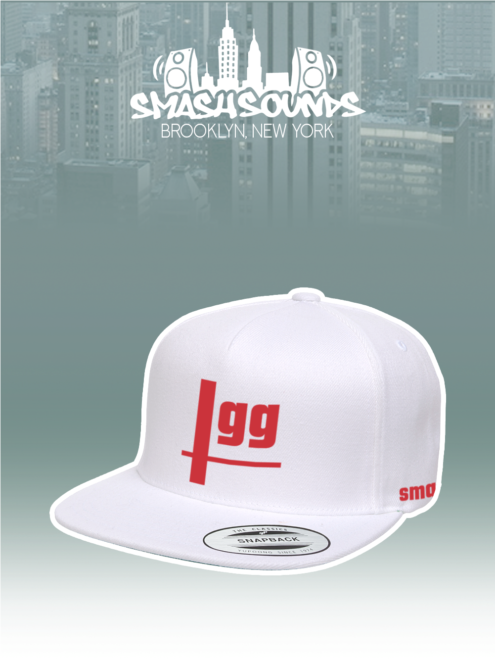 A White Hat With The Smash - Baseball Cap (1000x1500), Png Download