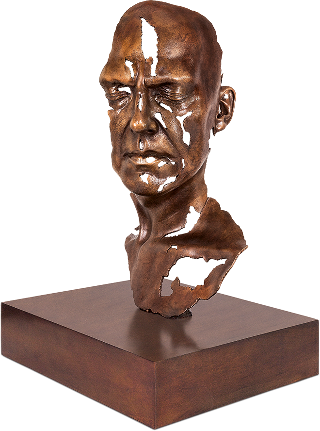 Bronzefigur Fragment Ii Von Jamie Salmon - Skulpturen Fragment (660x888), Png Download