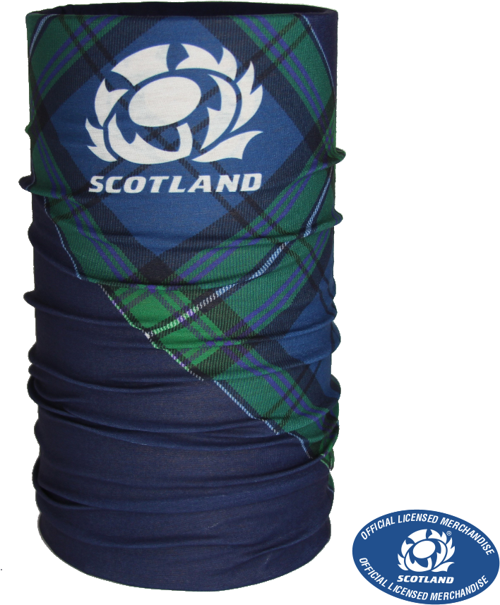 Official Scottish Rugby Tartan Squad Snood - Scotland Rugby Scarf 2017 (1024x1024), Png Download