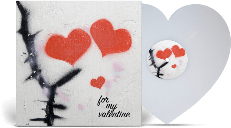 Your Very Own 'white Heart-shaped' Vinyl - Heart (800x442), Png Download