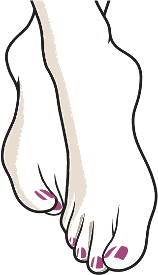 Pedicures - Works (800x582), Png Download