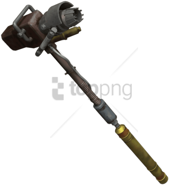 Free Png Download Fallout Super Sledgehammer Png Images - Fallout Super Sledge Hammer (850x657), Png Download