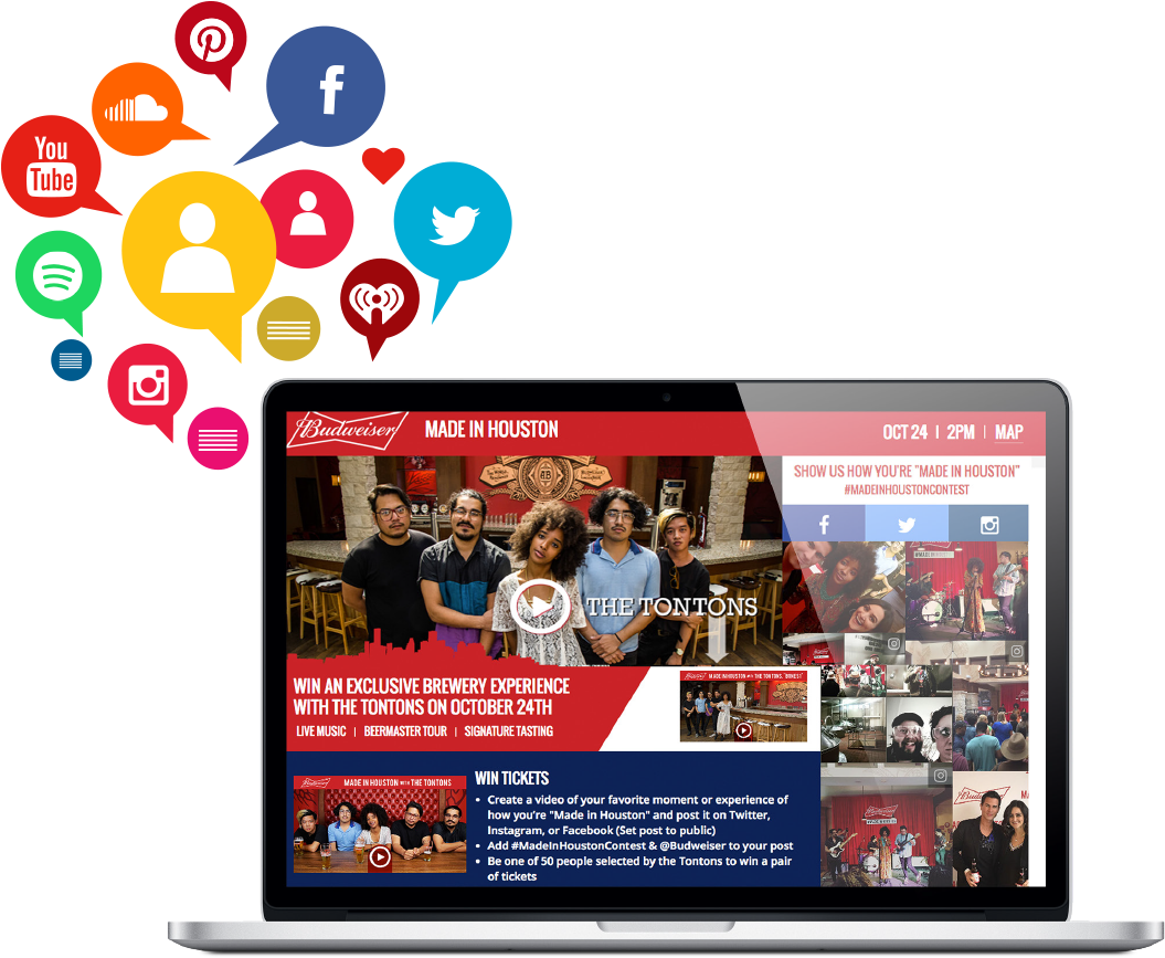 Content Reach - Online Advertising (1091x891), Png Download