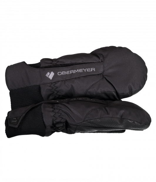 Obermeyer Thumbs-up Mitten In Black - Hand (531x620), Png Download