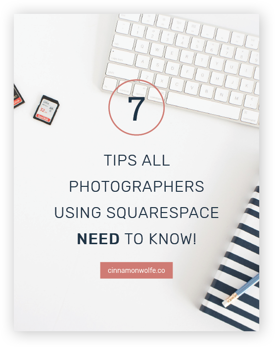 7 Squarespace Tips For Photogs Cover (600x750), Png Download