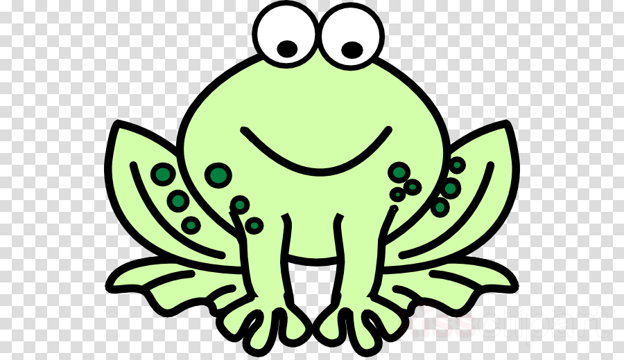 Black And White Frog Clipart Tree Frog Clip Art - Frog Clipart With Transparent Background (900x520), Png Download