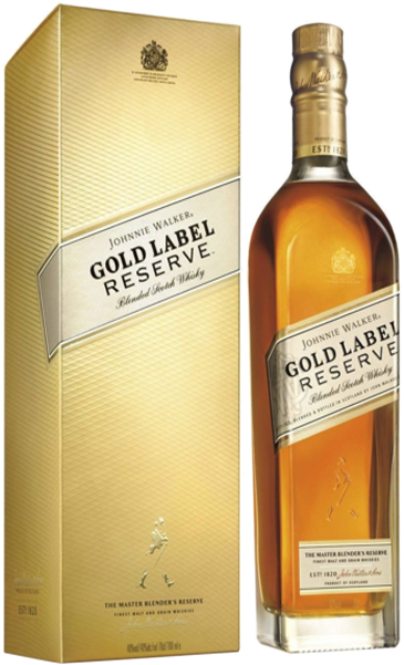 Whisky Johnnie Walker Gold Label Reserve 750ml - Whisky Gold Label Preço (600x600), Png Download