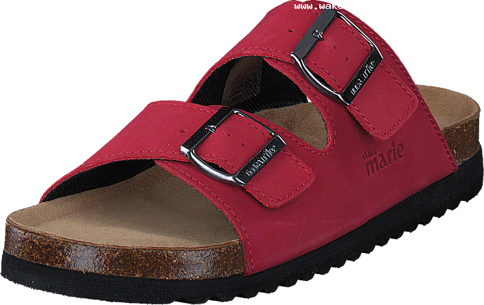 Sköna Marie Joline Red 25214-01 Womens Leather Synthetic - Røde Birkenstock (705x445), Png Download