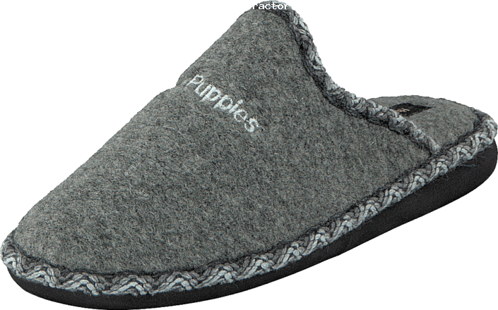 Hush Puppies Slipper Gry 51867-01 Womens Textile Synthetic - Slip-on Shoe (705x440), Png Download