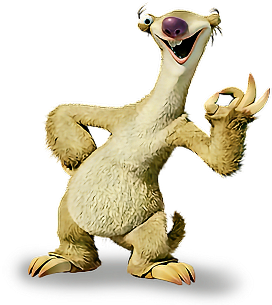 #sid #iceage #eradogelo @lucianoballack - Sid The Sloth Body (1024x1024), Png Download