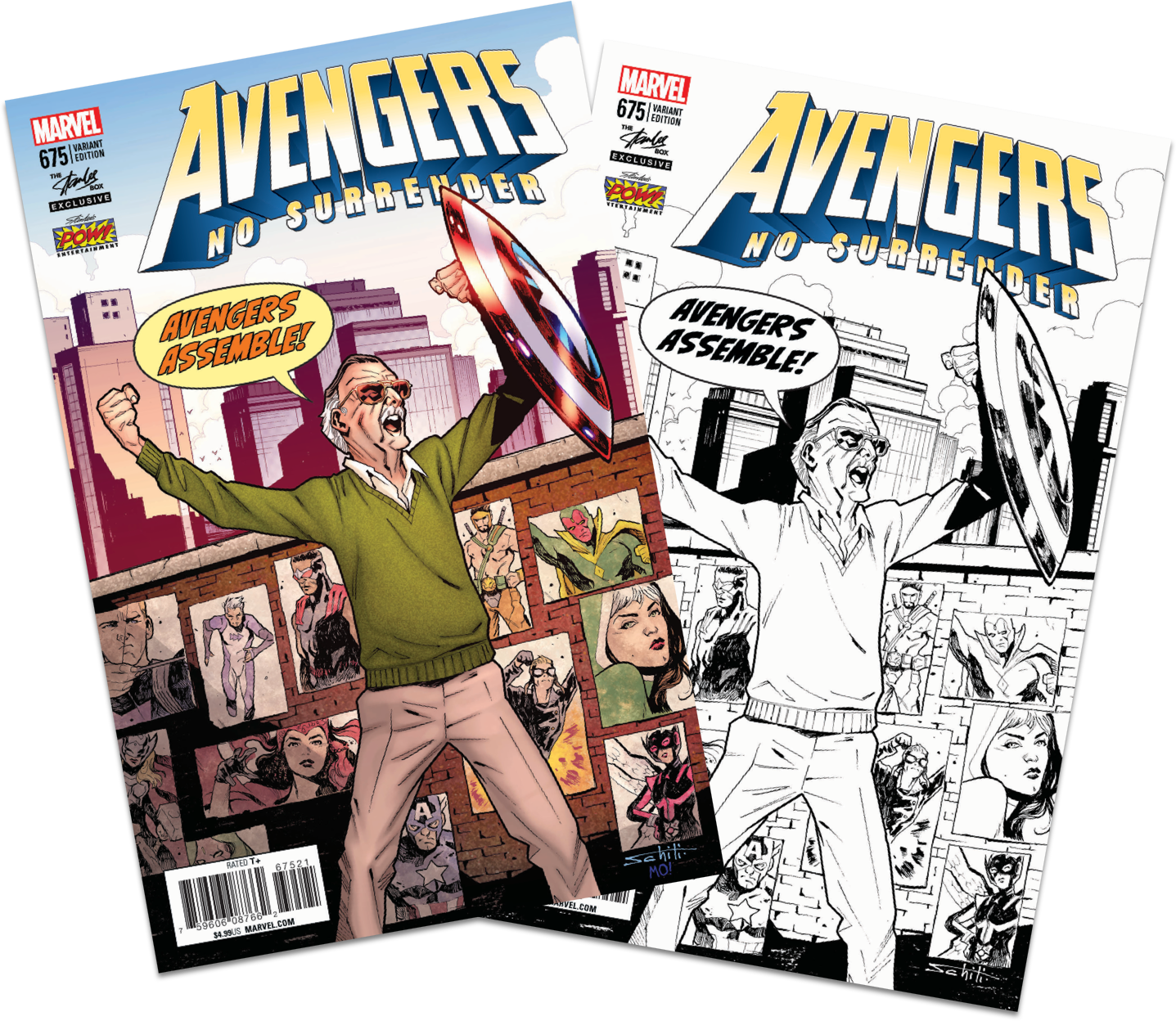 Created And Personally Curated By Stan Lee For His - Vintage Advertisement (1437x1248), Png Download