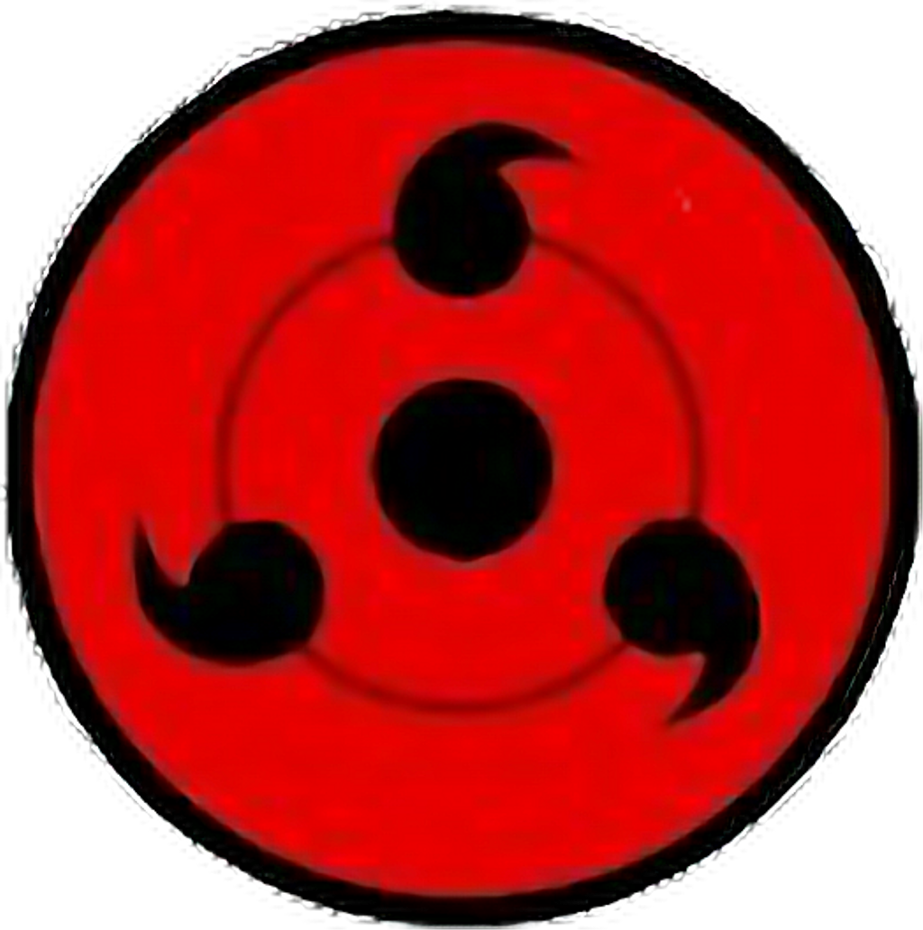 #sharingan #naruto #narutoshippuden #dojutsu #mangekyo - Circle (1024x1032), Png Download