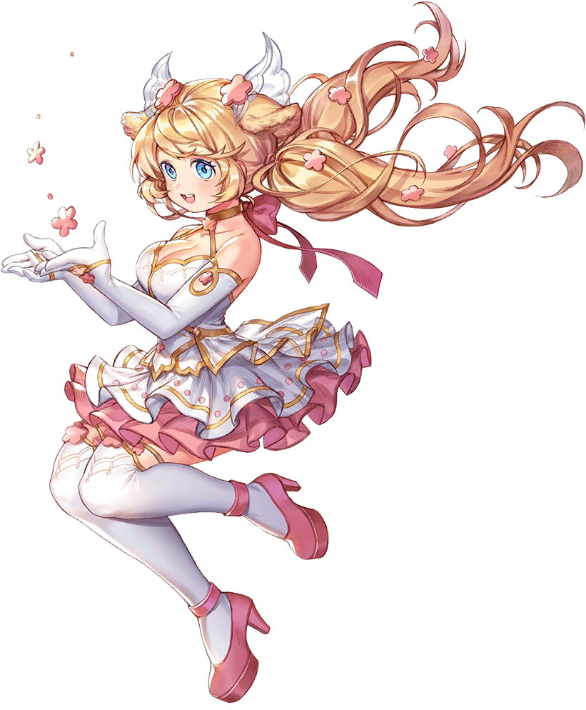 Rodina Has Flower Shaped Prints That Doesn't Allow - Rodina Kings Raid (1024x1024), Png Download