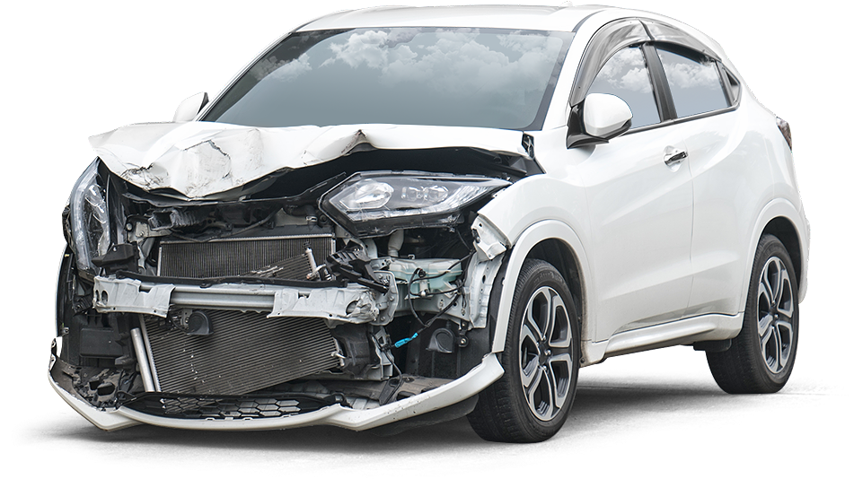 Auto Accident Attorneys - Damaged Car Png (950x555), Png Download