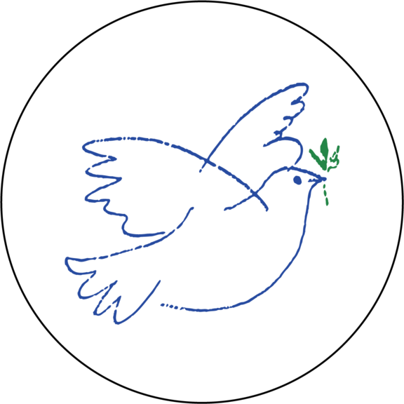 Popular - Dove Of Peace (576x576), Png Download