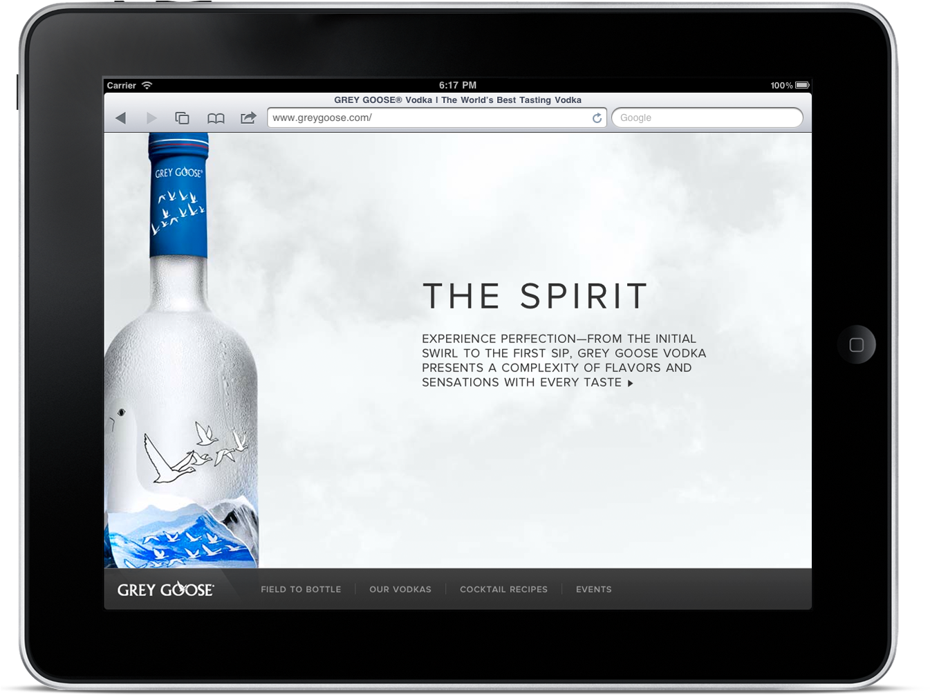 Awards - Grey Goose Vodka (1344x1286), Png Download