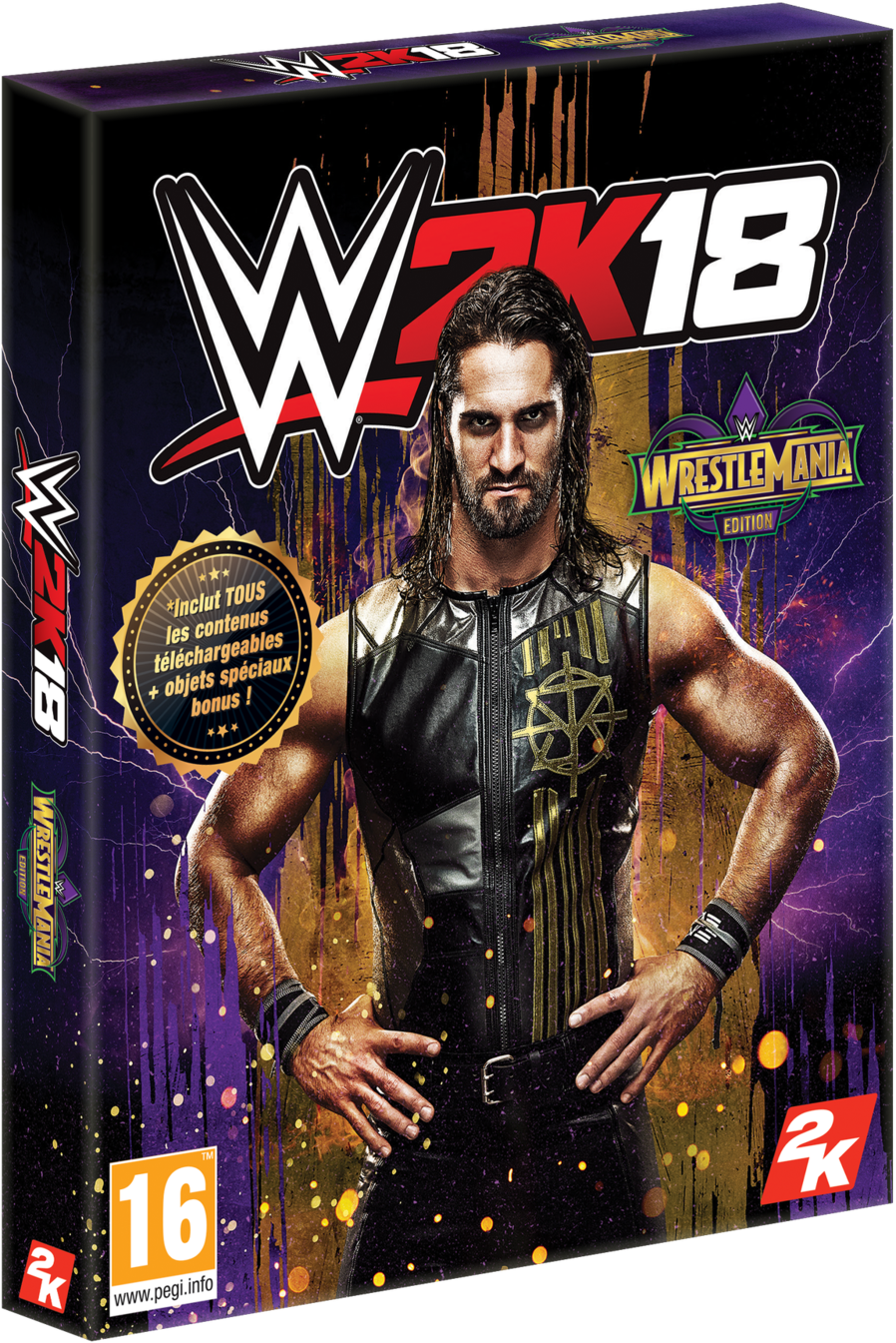 Sortie Le 23/03 En France - Wwe 2k18 Nintendo Switch (1191x1600), Png Download