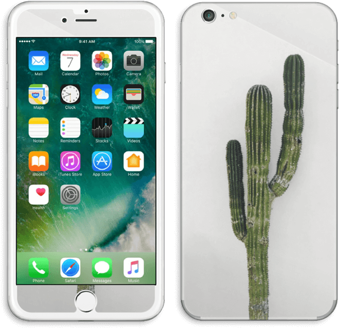 Mexican Cactus Skin Iphone 6 Plus - Phone 7 Plus Price In India (777x800), Png Download