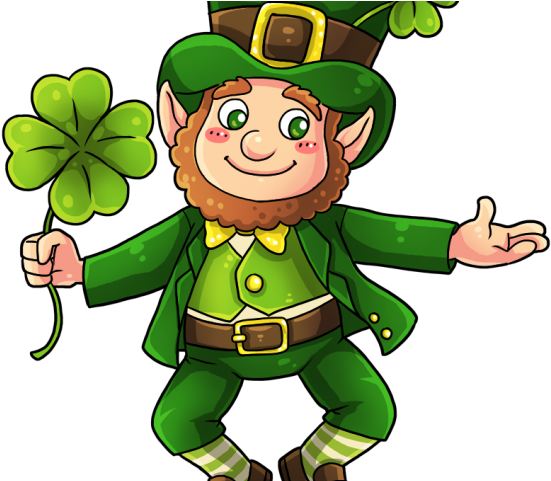 Green Leprechaun Cliparts - Leprechaun Clipart Transparent Background (640x480), Png Download