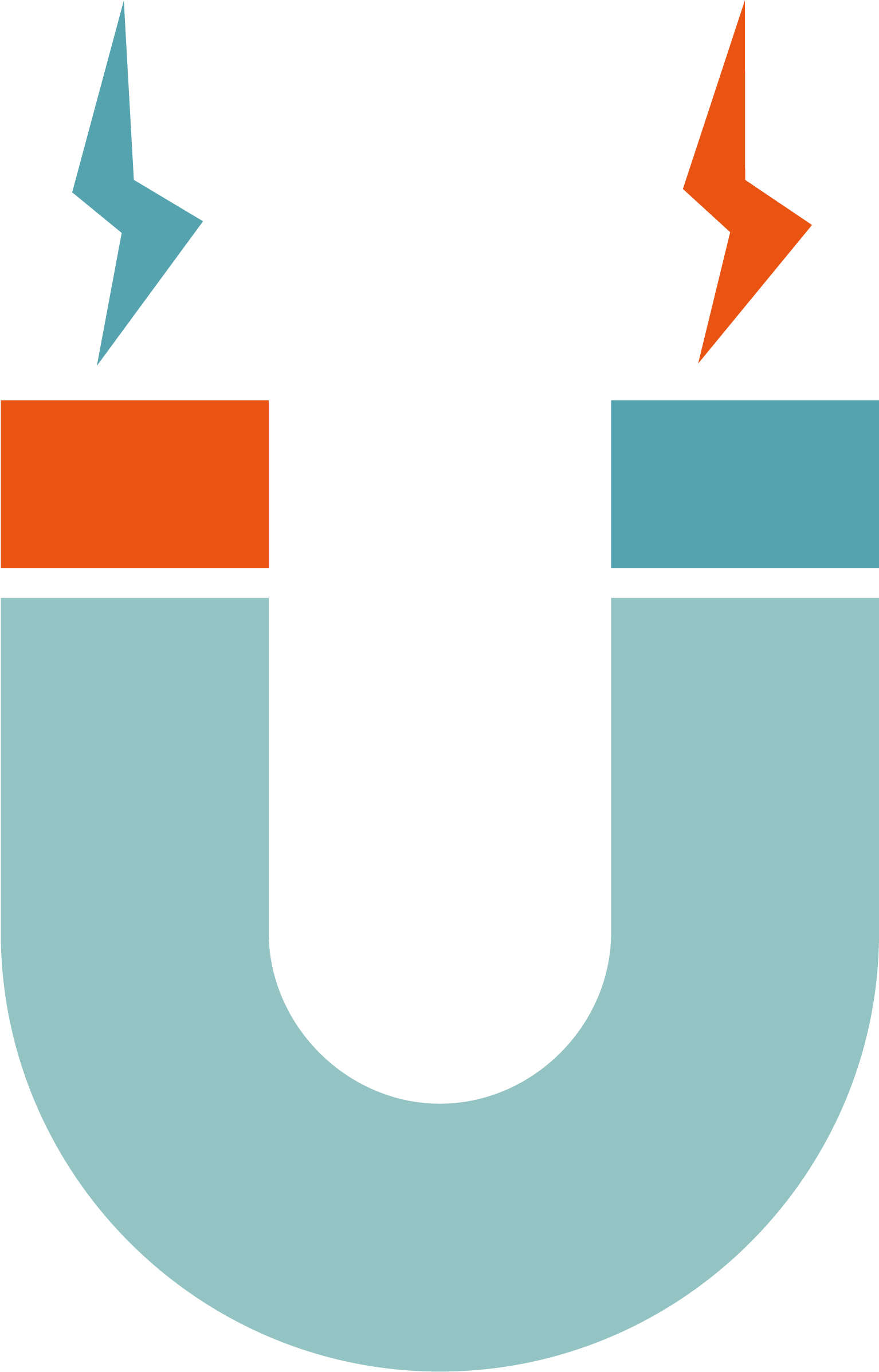 Png Library Stock Clip Art U Shaped Poles Ushaped - Magnet (2442x3041), Png Download