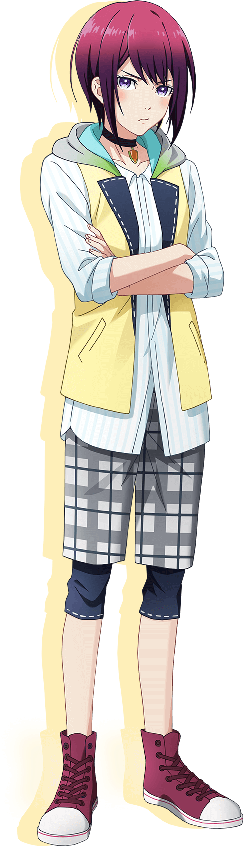 View Fullsize Orikasa Riku Image - Orikasa Riku (860x2045), Png Download