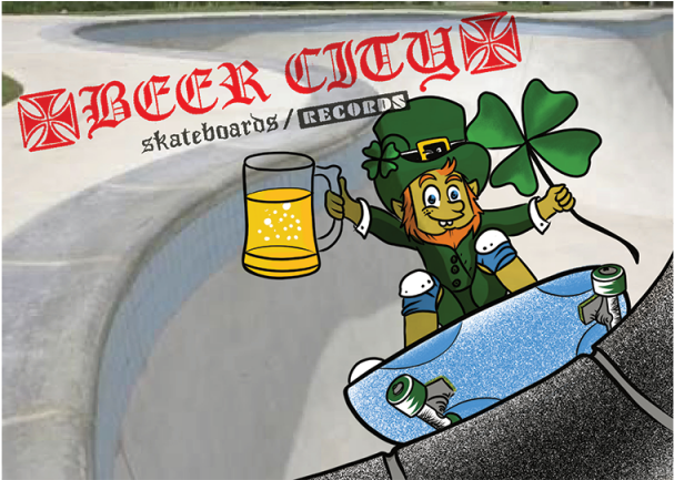 Happy Saint Patrick's Day - Cartoon (1024x432), Png Download