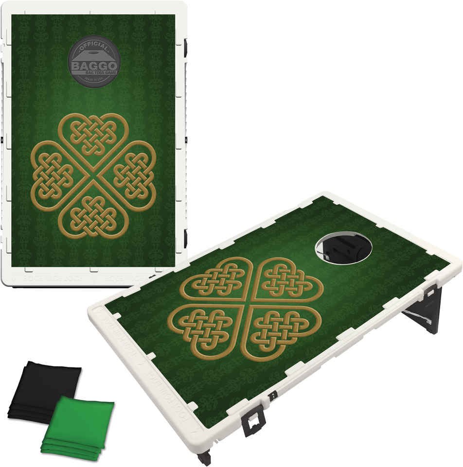 Bean Bag Toss Game By Baggo - 2 'x 3' Vintage Design Baggo Bean Bag Toss Game (1000x1000), Png Download
