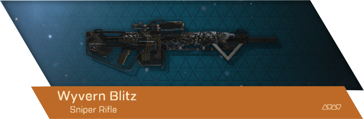 Wyvern Blitz - Assault Rifle (1411x463), Png Download