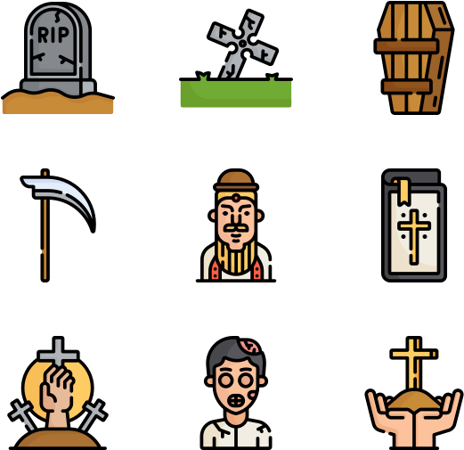 Funeral (600x564), Png Download