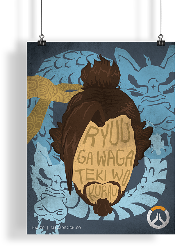Overwatch Posters - Cartoon (718x957), Png Download