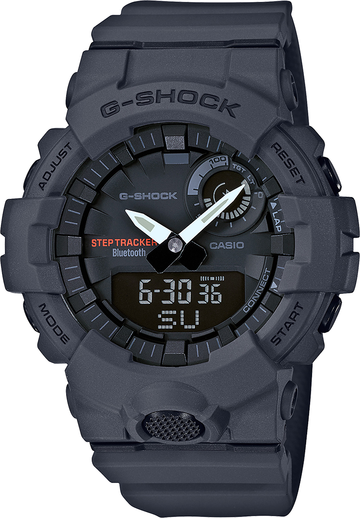 Analog Digital Mens Watches - Casio G Shock Step Tracker (729x1049), Png Download