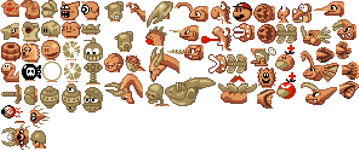 1194 X 500 2 - 8 Bit Piranha Plant (1194x500), Png Download