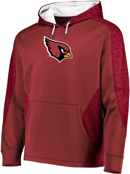Arizona Cardinals Men's Red Majestic 2018 Armor Hooded - Philadelphia Flyers Hoodie Orange (600x600), Png Download