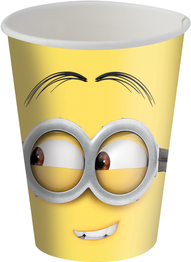 Copo De Papel Minions - Despicable Me (1200x1200), Png Download