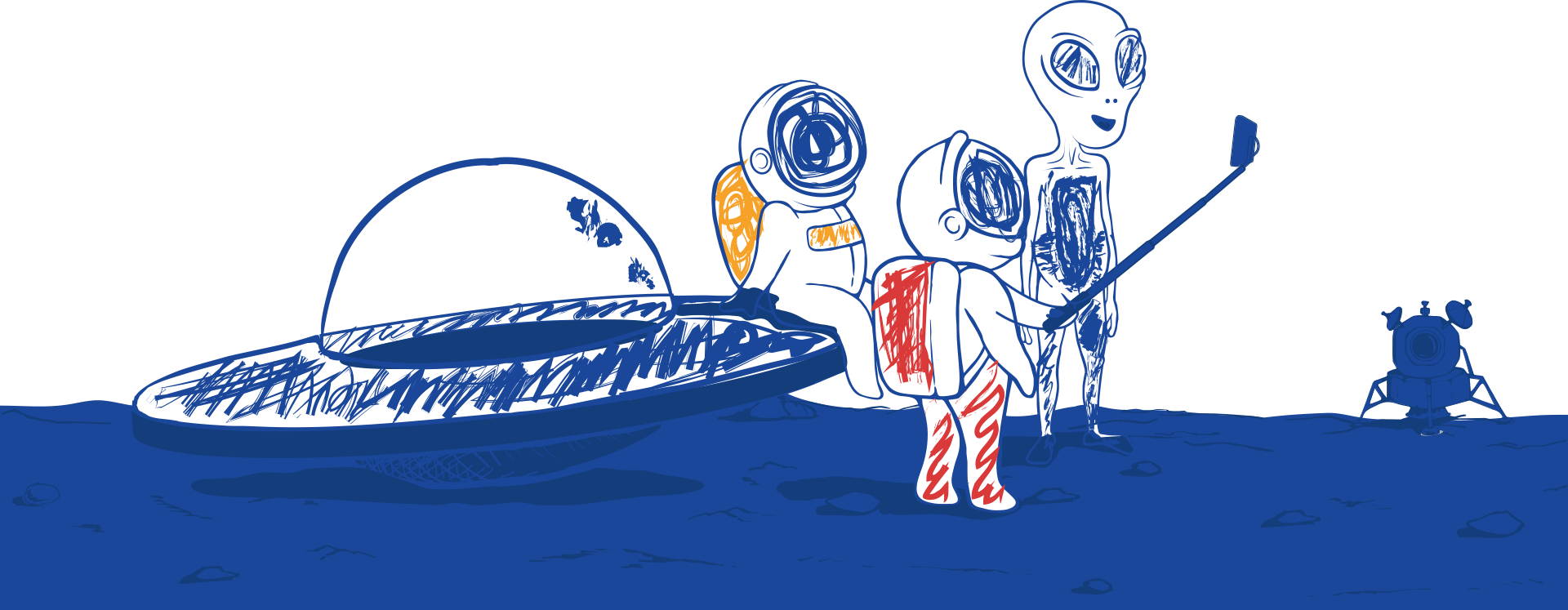 Less Than 10 Mb - Малюнок На Тему Мої Космічні Канікули (1920x747), Png Download