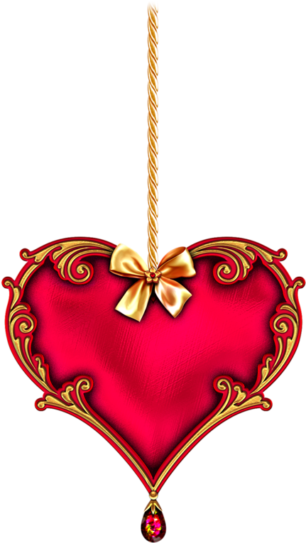 Скрап Ко Дню Св - Heart (448x800), Png Download