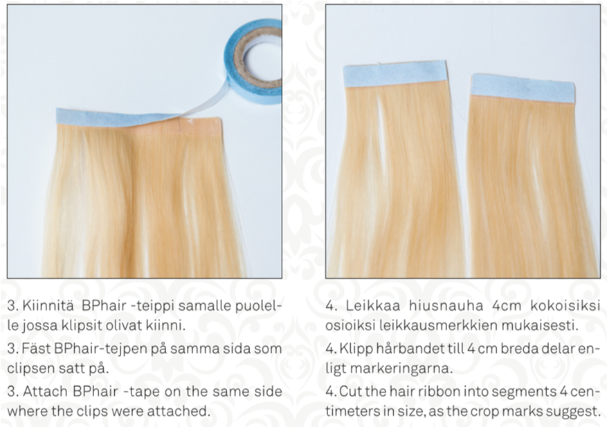 Bphair Multiway Dark Brown Hair Extension - Blond (886x886), Png Download