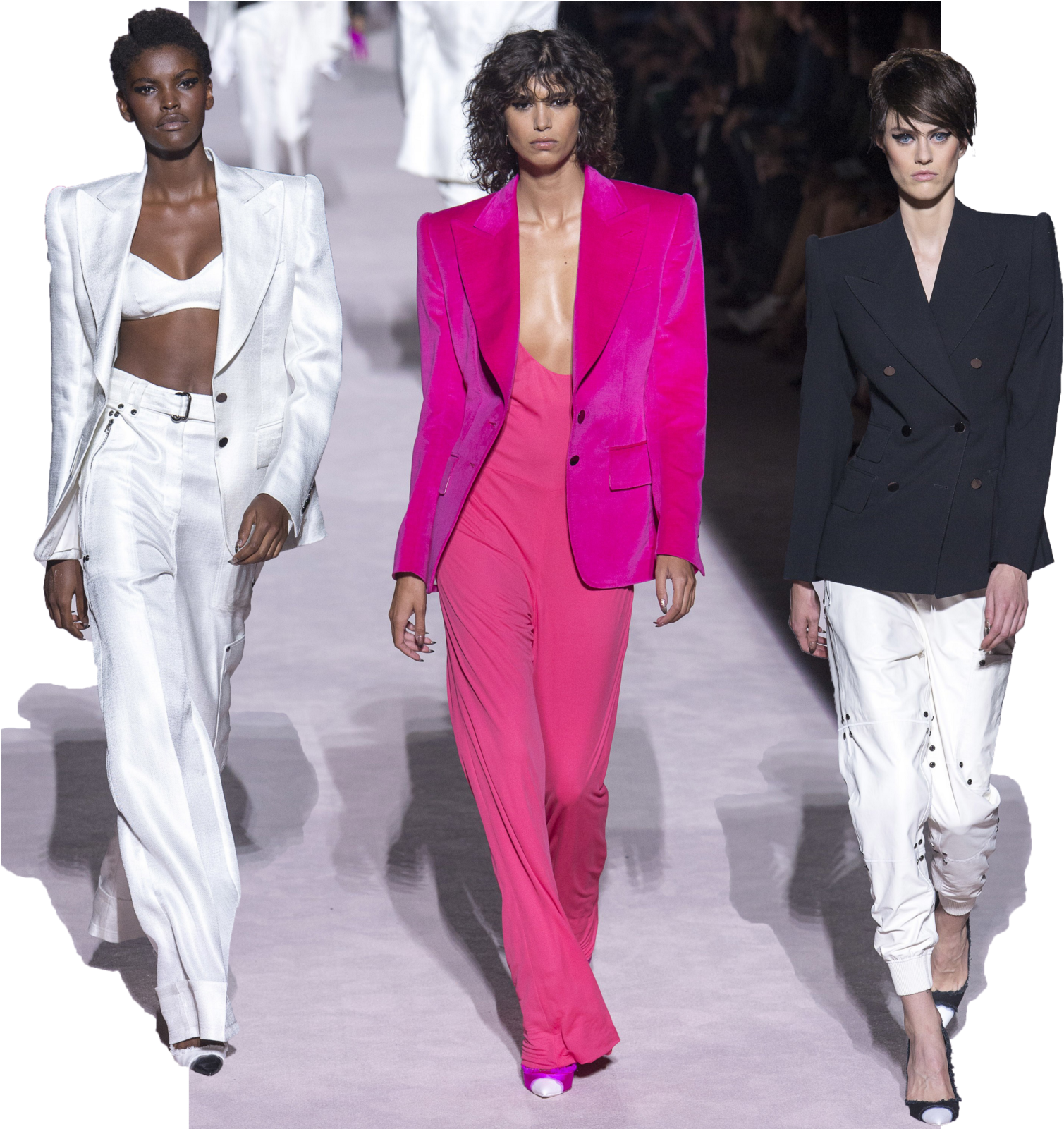 Transparent Fashion Show - Tom Ford Nyfw Spring 2018 (1600x1600), Png Download