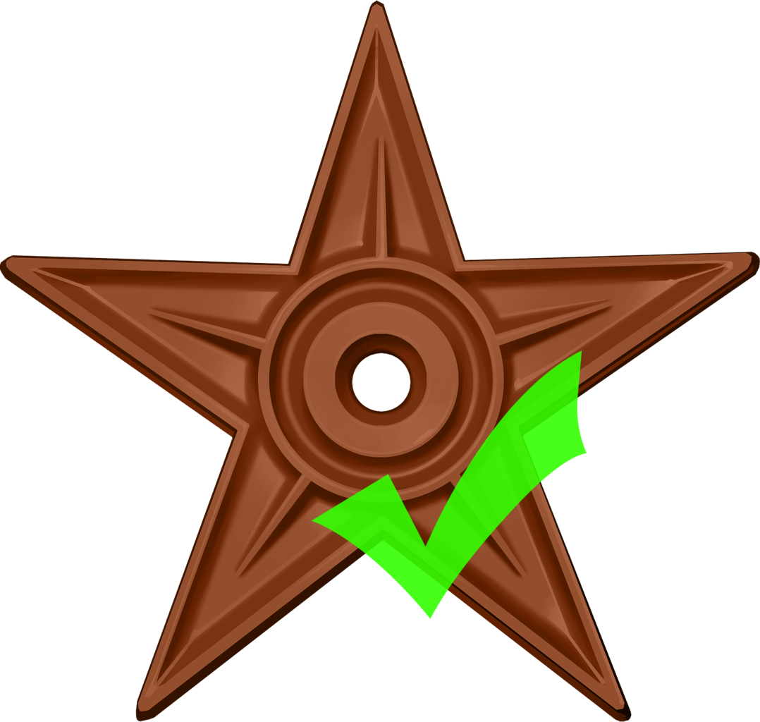 Pending Changes Barnstar - Barnstar (1078x1024), Png Download