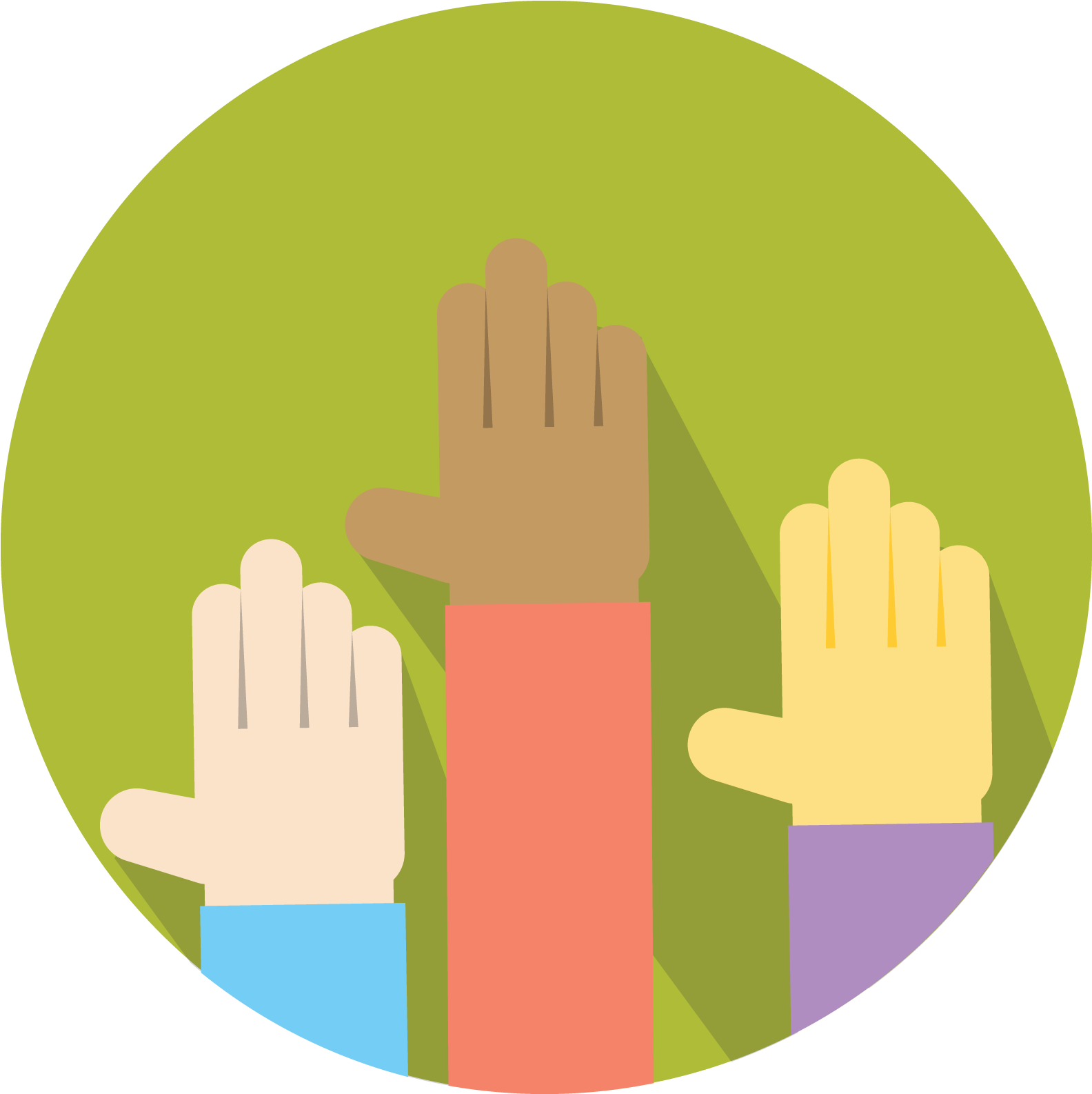 Volunteer - Circle (1650x1650), Png Download