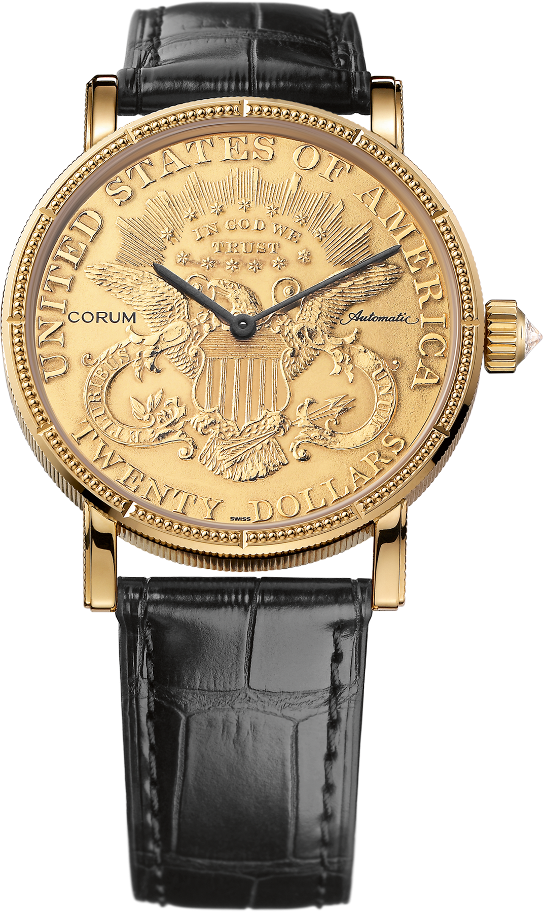 The Gold Coin Watch Has Been Around For At Least A - Corum C293 00831 (1600x2469), Png Download