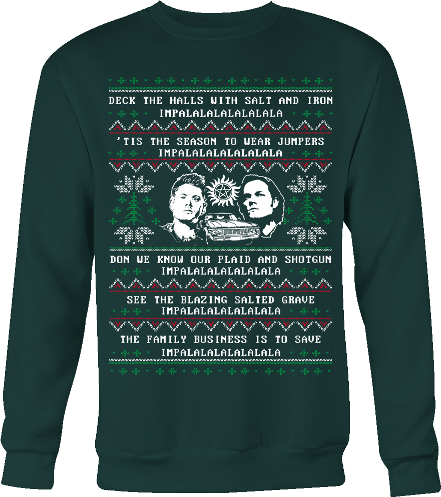 Download Supernatural Ugly Christmas Sweater You Can Wear My