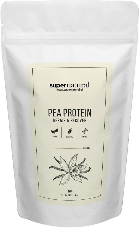 Supernatural Pea Protein 1kg (846x991), Png Download