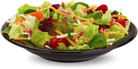 Just How Are Mcdonalds Salads Fresh Eats - Premium Bacon Ranch Salad Without Chicken (444x320), Png Download