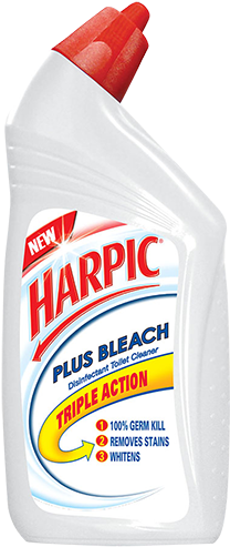 Harpic Bleach White And Shine (475x500), Png Download