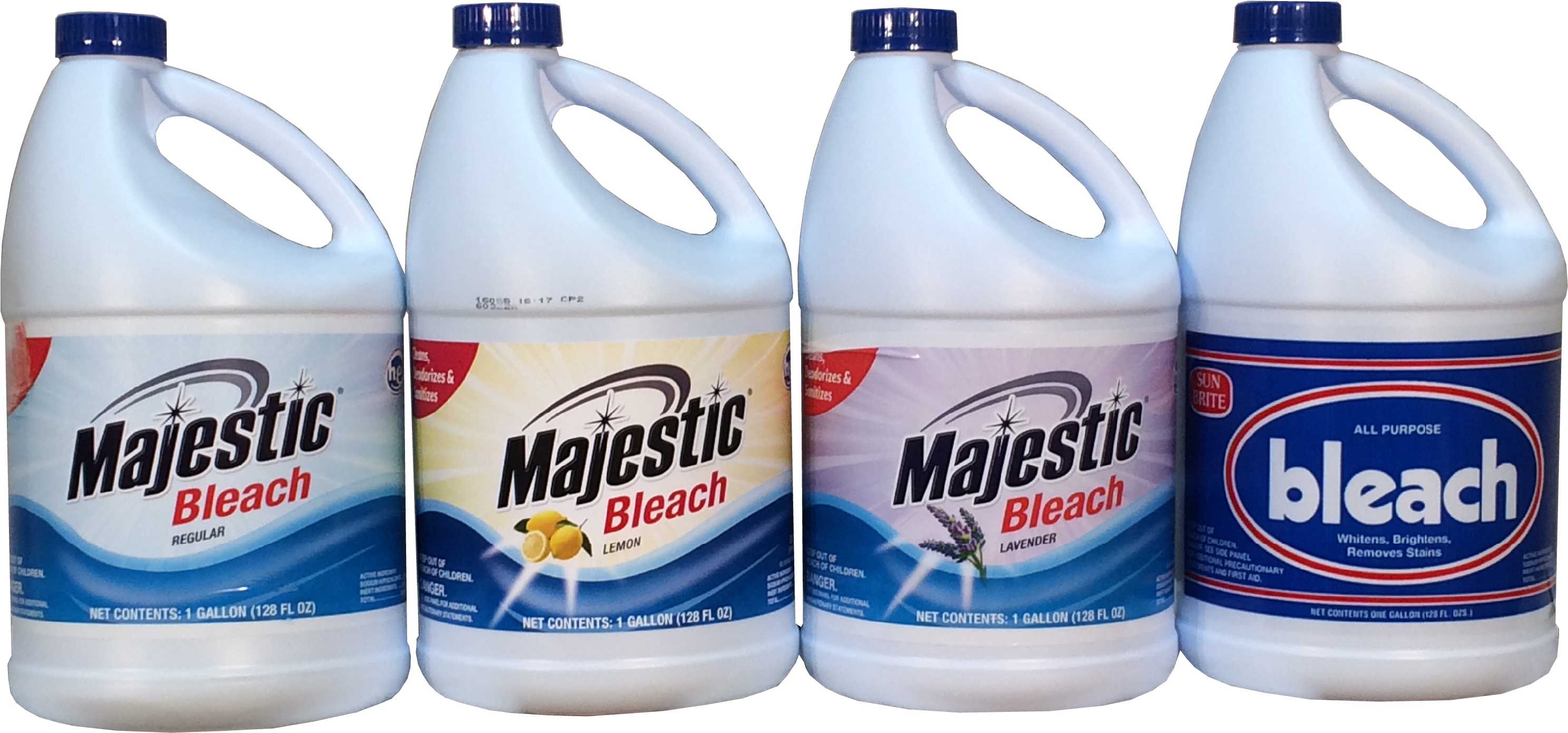 Champion Packaging Offers A Wide Variety Of Bleach - Medline Pure Bright Bleach Disinfectant,1 Gallon (128oz),each,lgskikbleachh (2994x1414), Png Download