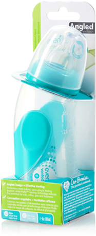 Vented Plus Angled Bottles 6oz 1pk 2png - Portable Network Graphics (550x550), Png Download