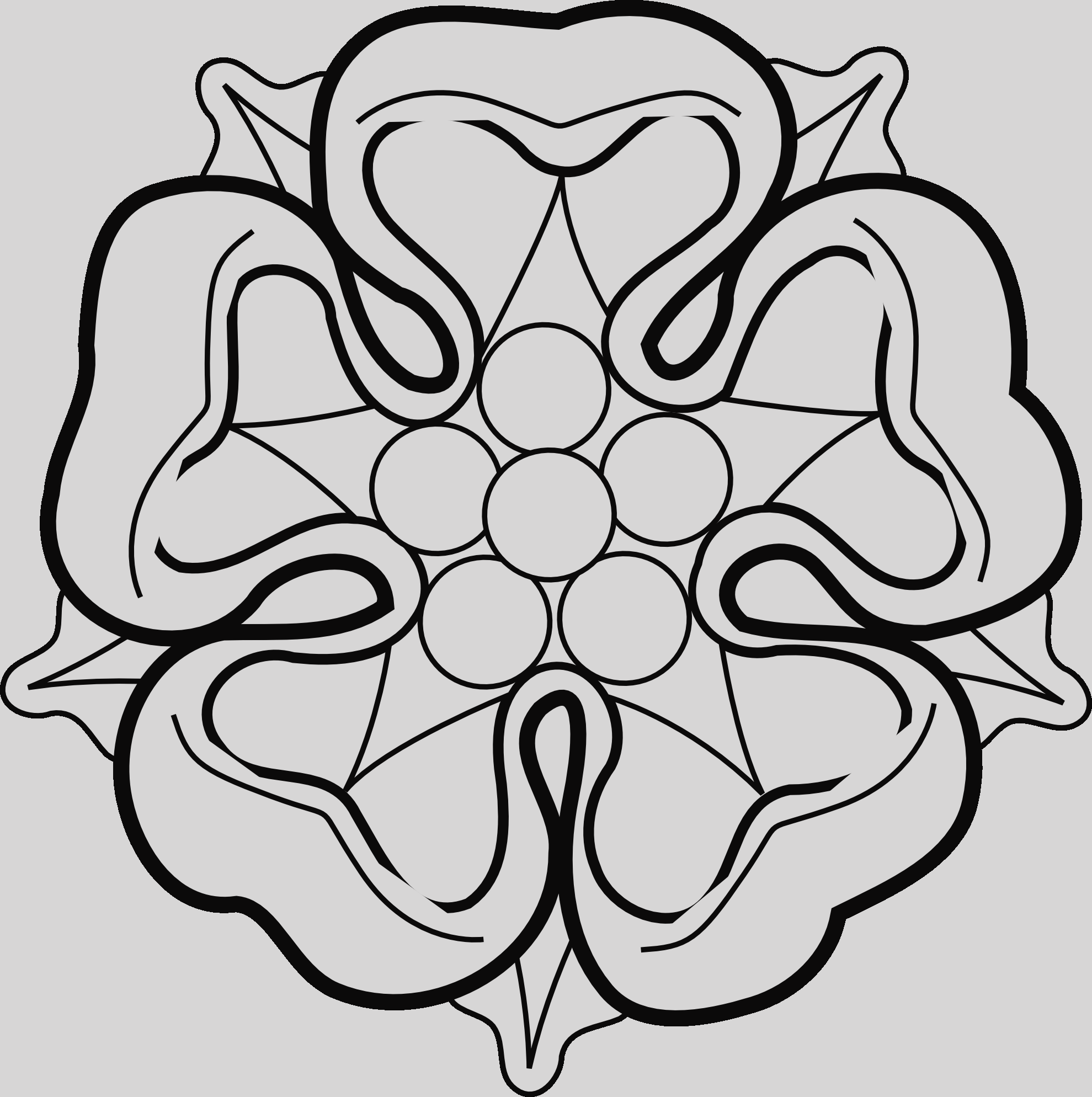 Christmas Clip Art Rose Christmas Rose Clipart - Tyrell Rose Vector (1979x1988), Png Download
