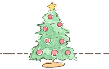 Left Image - Christmas Tree (440x292), Png Download