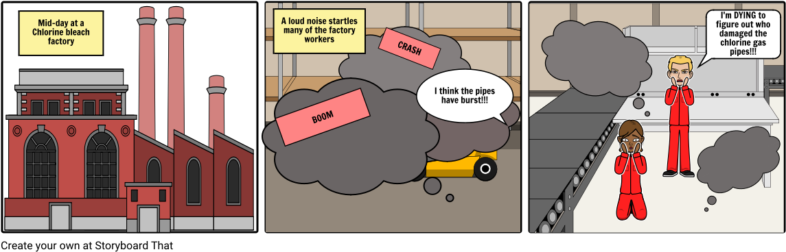 Chlorine Bleach Comic - Comics (1164x385), Png Download